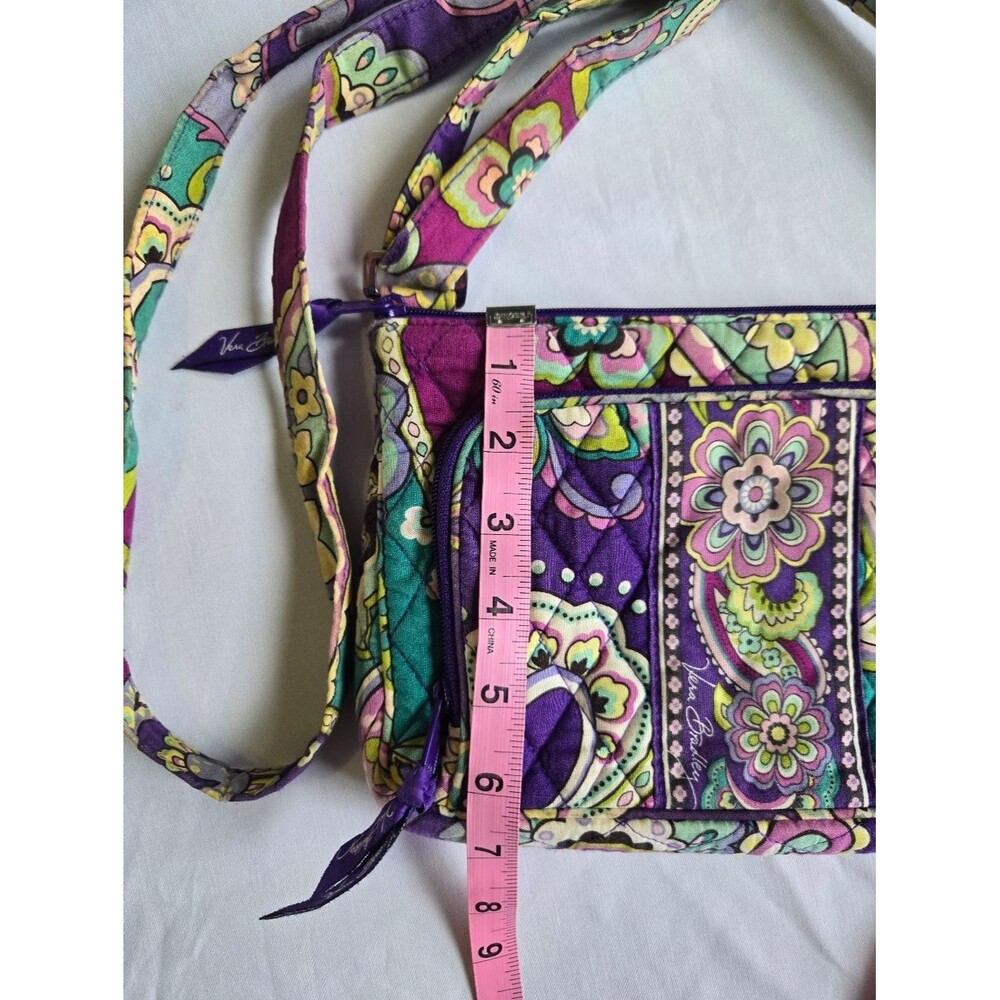 Vera Bradley Plum Crazy Little Hipster Crossbody Bag – Built-in Wallet💜🪻💟 - Picture 6 of 7